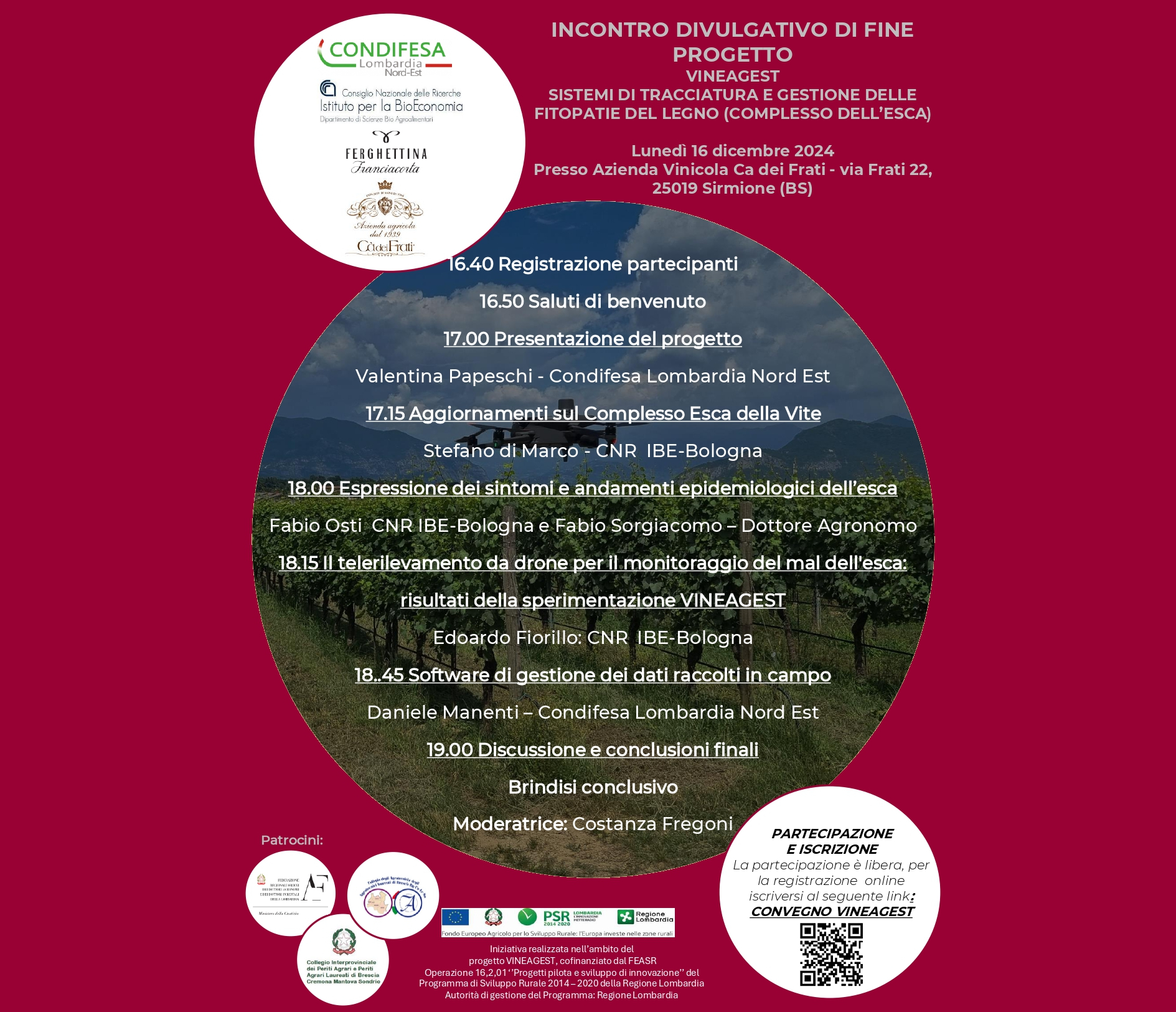 Vineagest, convegno conclusivo il 16-12 a Sirmione